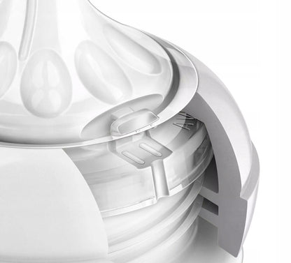 PHILIPS AVENT Natural smoczki do butelek 1msc+ x2, antykolkowy zawór i BPA free