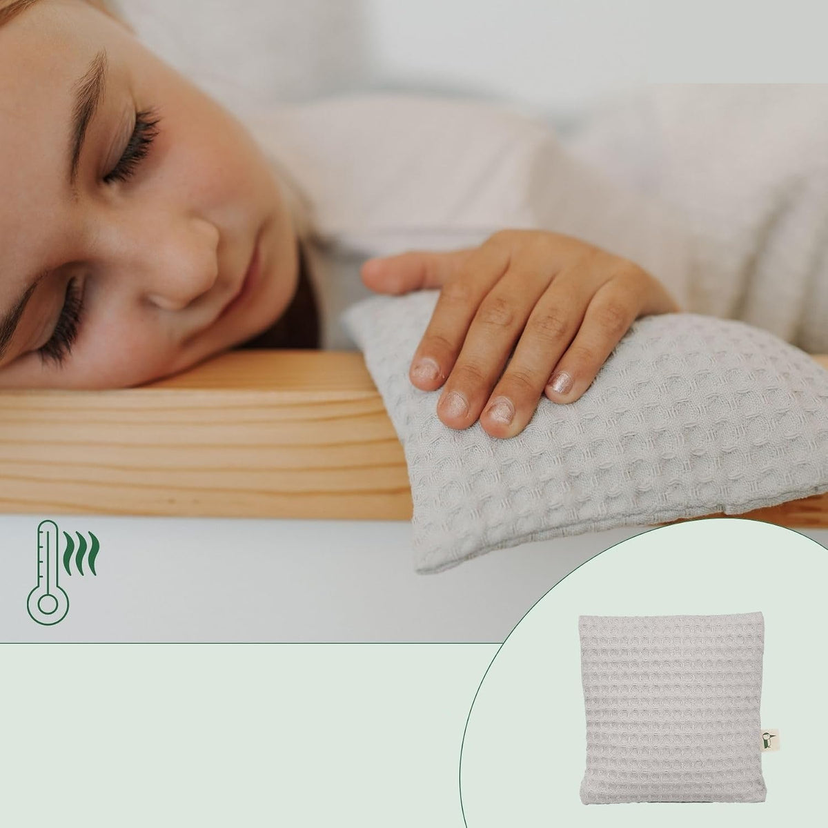 GRUNSPECHT termofor z nasionami rzepaku 13 x 13 cm – zdjęcie produktu 3