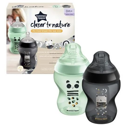 TOMMEE TIPPEE butelka closer to nature 260ml x2