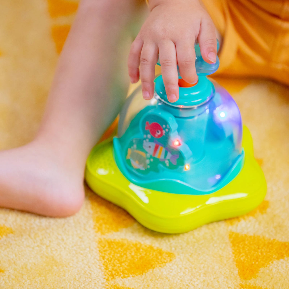 Bright Starts Press Glow Spinner jouet musical 6m+
