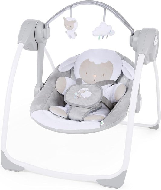 INGENUITY Comfort2GO transat SONS VIBRATIONS Câlin Agneau "O"