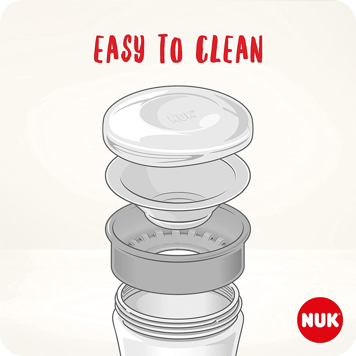 NUK Magic Cup TAZZA ANTIGOCCIA 230 ml beccuccio 360 gradi
