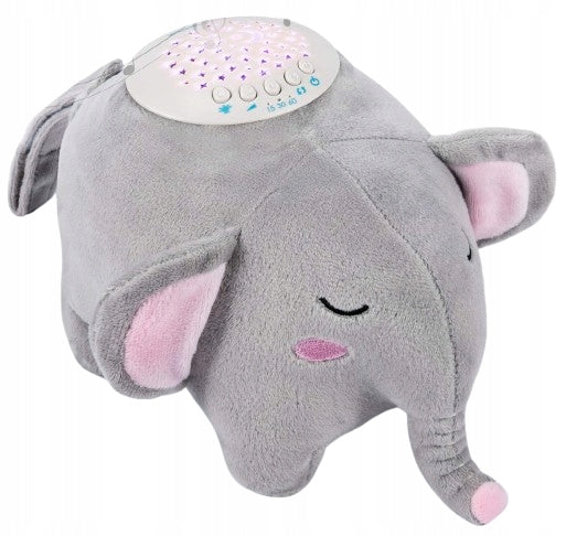 MOMCOZY peluche projecteur d'étoiles 15 mélodies et sons 13x19 cm SOLEIL