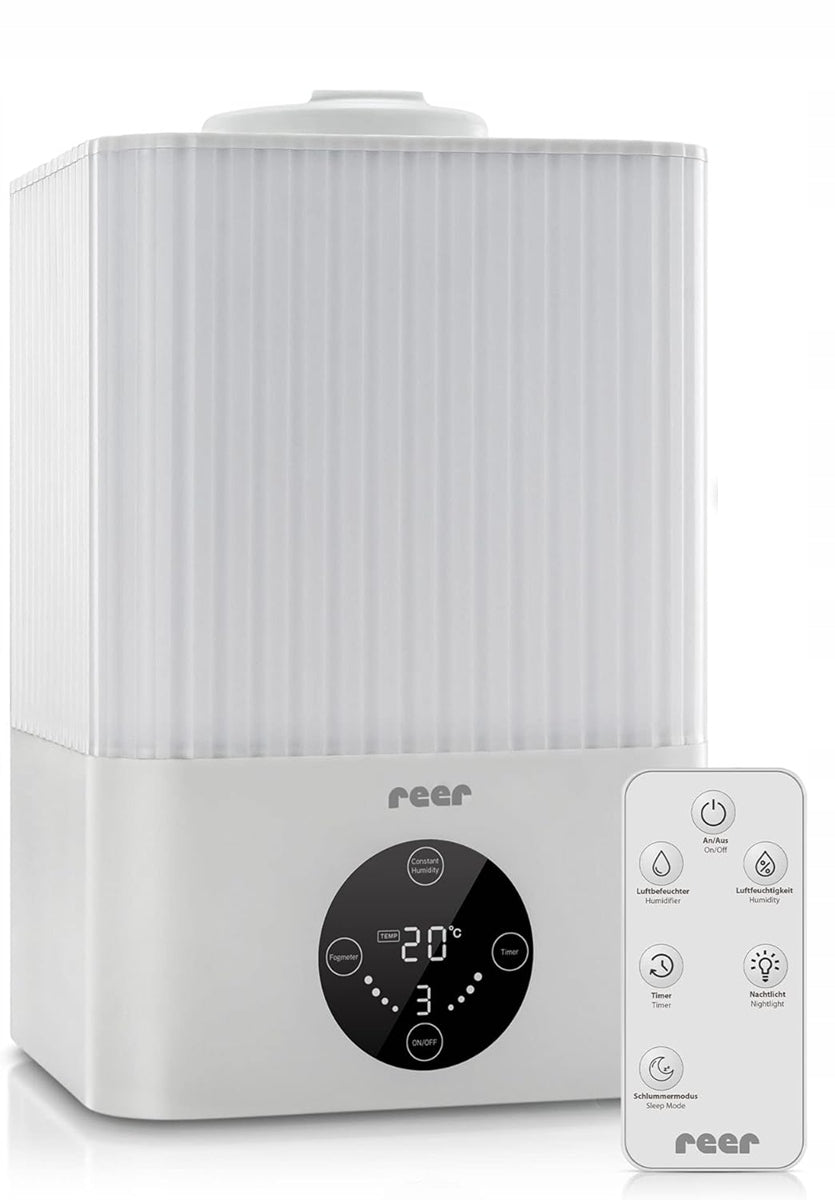 REER humidificateur à ultrasons avec veilleuse + télécommande