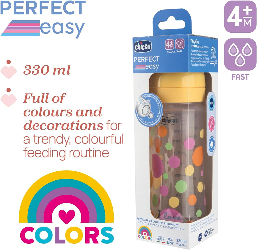 CHICCO butelka Perfect Easy 4m+ 300ml – zdjęcie produktu 4