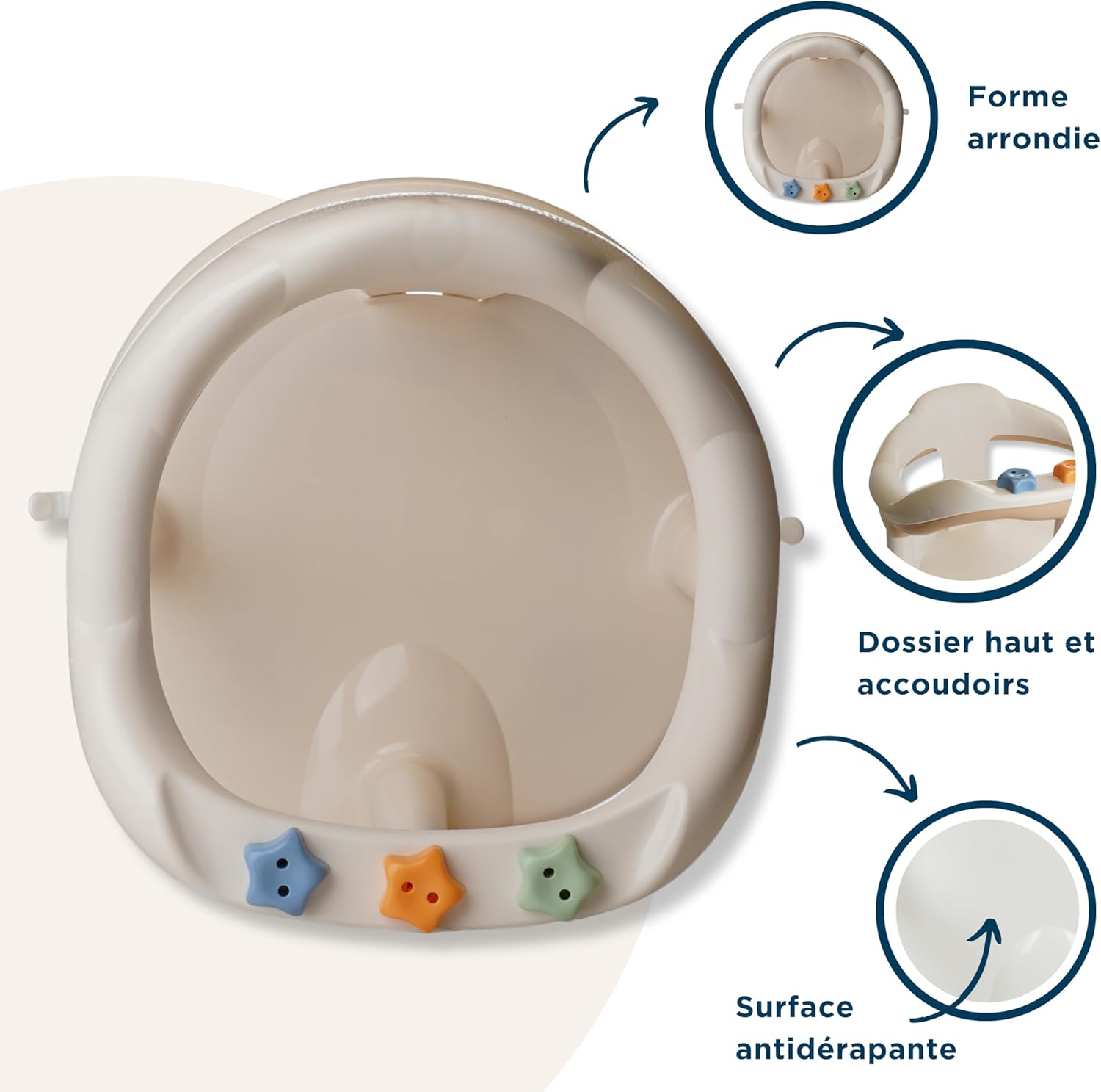THERMOBABY krzesełko do kąpieli 6m+ – zdjęcie 3