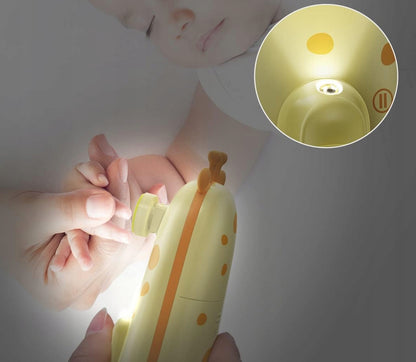 MEGAINVO lime à ongles électrique avec lampe LED, 10 embouts