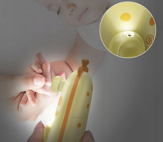 MEGAINVO lime à ongles électrique avec lampe LED, 10 embouts