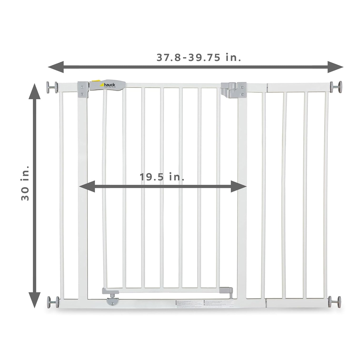 HAUCK Open'n Stop barrière d'escalier installation sans perçage 96-101 + 21