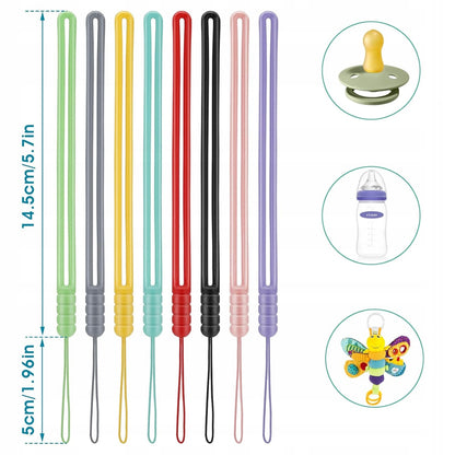 Attache-tétine en caoutchouc pour jouets et accessoires 14,5 cm