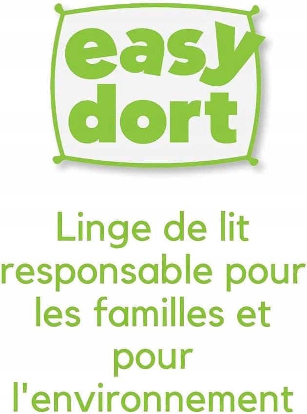 EASY DORT drap-housse en coton avec élastiques 70 x 160 cm