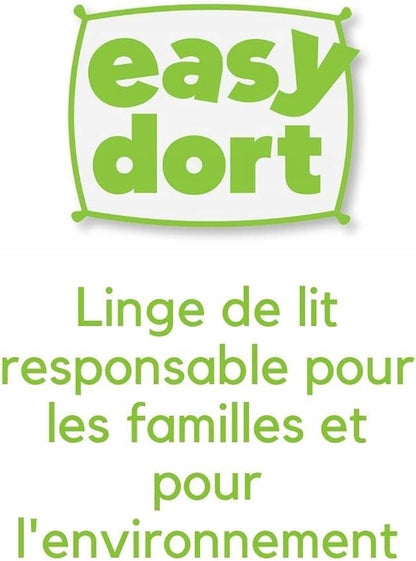 EASY DORT drap-housse en coton avec élastiques 70 x 160 cm
