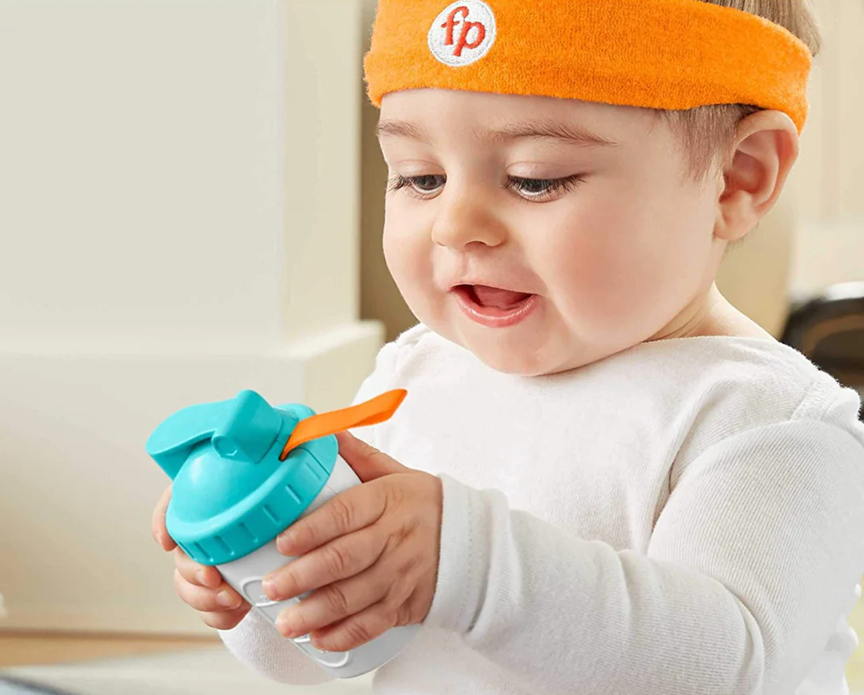 FISHER-PRICE Baby Biceps set d’haltères, shaker, bracelet