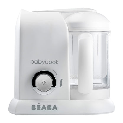 BEABA Babycook ROBOT KUCHENNY 4w1 parowar, mikser biały, BPA free, z dzbankiem 1100 ml