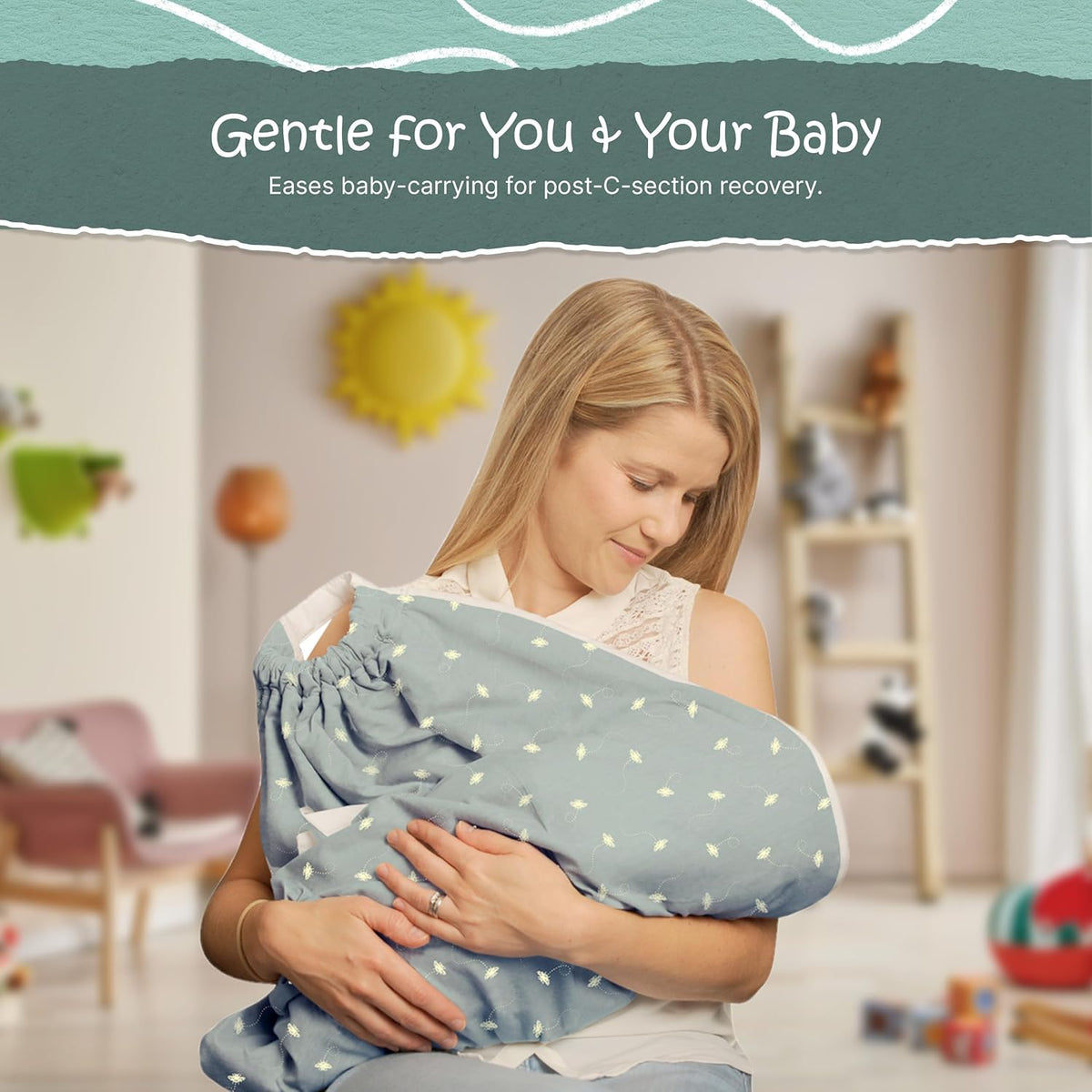 SNUGGLEBUND Baby Bumble otulacz nosidełko EKO BAWEŁNA 0-6msc