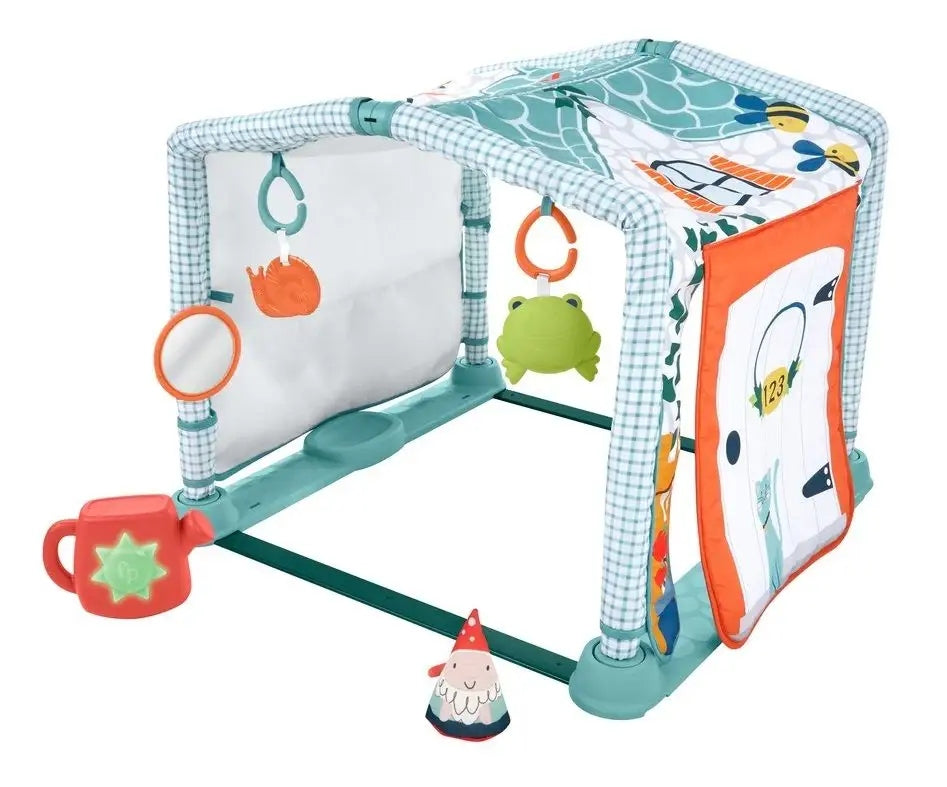 FISHER-PRICE mata do zabawy 3w1 edukacyjna Domek Odkrywcy