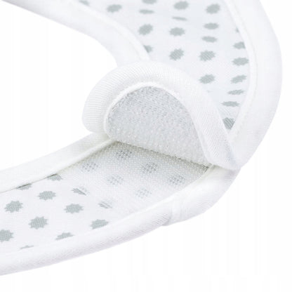 LASSIG bavoir en coton avec velcro x5 3-18mois