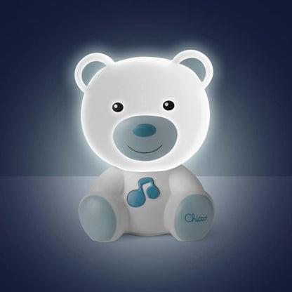 CHICCO DreamLight przenośna lampka nocna LED z melodiami 11 x 14 cm