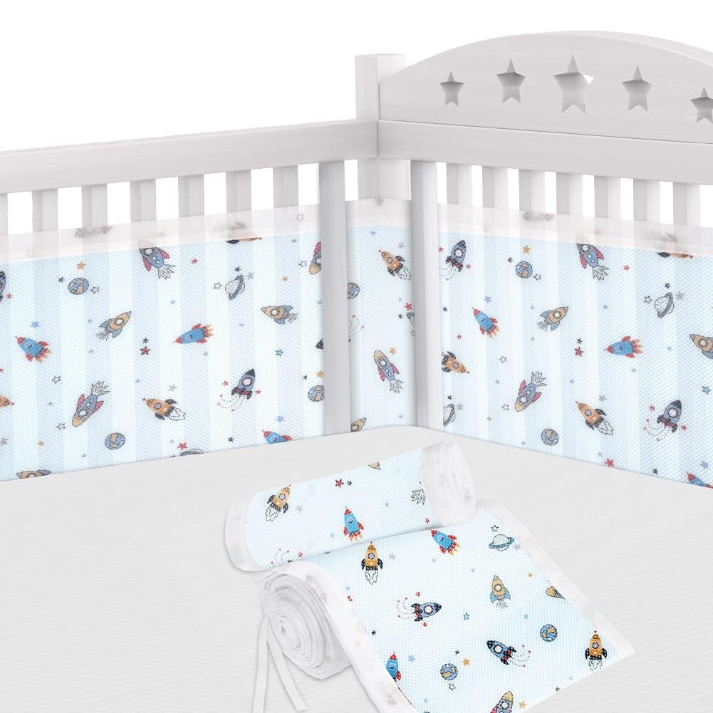 PROTECTEUR pour lit bébé FILET 340x30 + 160x30