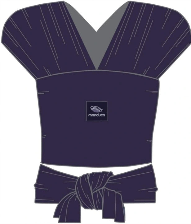 MANDUCA SLING chusta do noszenia dziecka, elastyczna bio bawełna, używana, do 15 kg