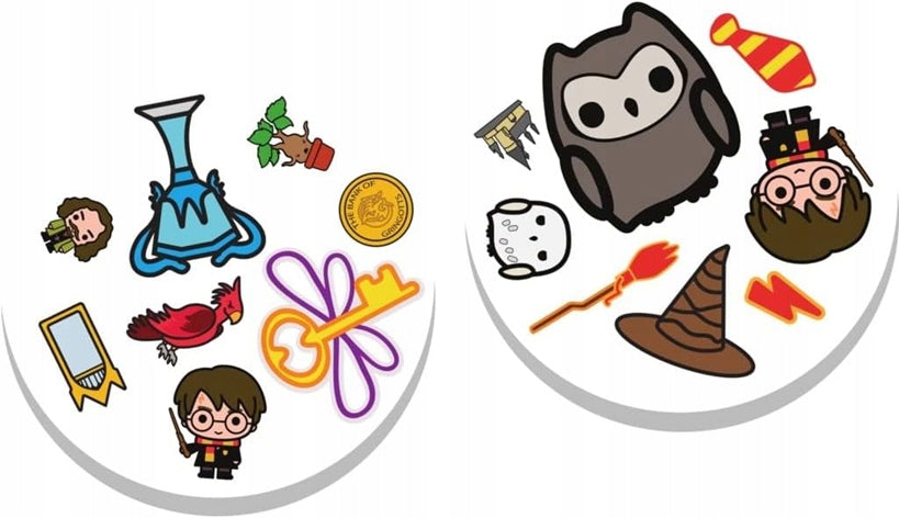 ZYGOMATIC Dobble 55 cartes + boîte en métal HARRY POTTER