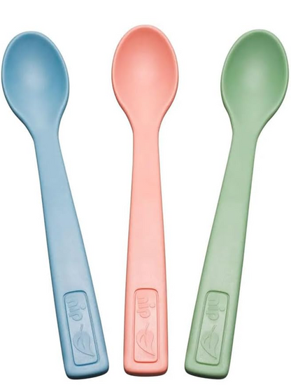 NIP Eat Green lot de 3 cuillères 14 cm 4 m+