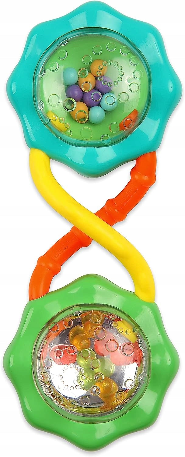BRIGHT STARTS Little Shakers zestaw zabawek dla niemowląt 6szt. 0+ grzechotka sensoryczna do chwytania
