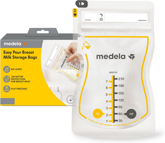 MEDELA Sacche Easy Pour per la conservazione del latte materno 50 pezzi