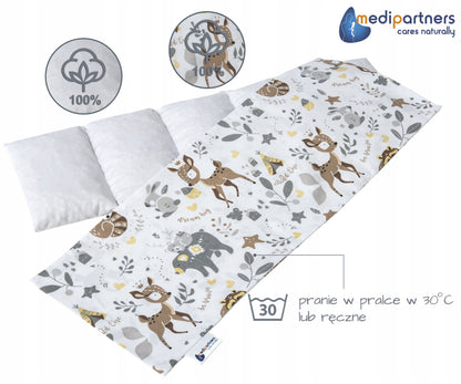 MEDIPARTNERS termofor z pestkami wiśni DUŻY 800g 60x20 cm