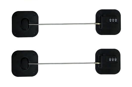 CHILD SAFETY LOCK verrou de sécurité à code pour armoires et tiroirs 2 pièces