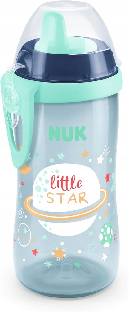 NUK Kiddy Cup biberon phosphorescent 300 ml 12 m+ ESPACE