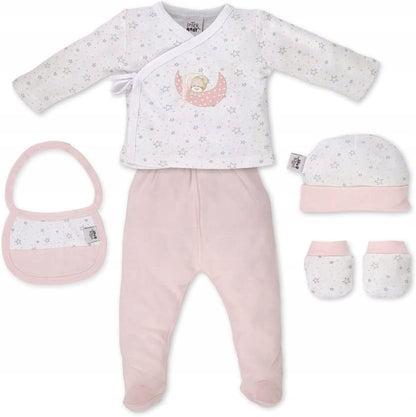 INTERBABY coffret cadeau en bambou pyjama bonnet chaussettes bavoir