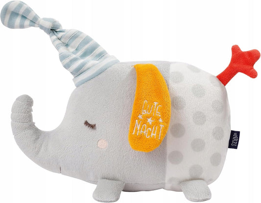FEHN doudou avec veilleuse 4 couleurs et broderie lumineuse SOLEIL