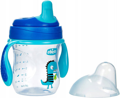 CHICCO zestaw naczyń 6msc+ 4 elementy