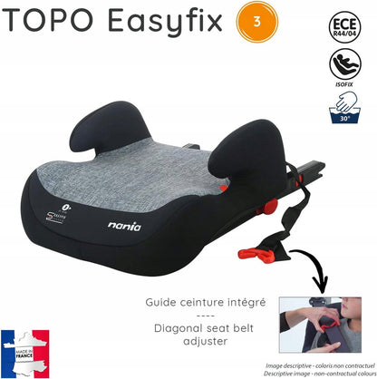 NANIA eASYFIX rehausseur de siège auto groupe III / 22-36kg