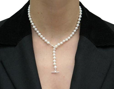 ROBA collier et bracelet en perles de culture d'eau douce