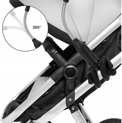 RIOGOO parasol ochronny do wózka średnica 73cm promienie UV 50+ wodoodporny