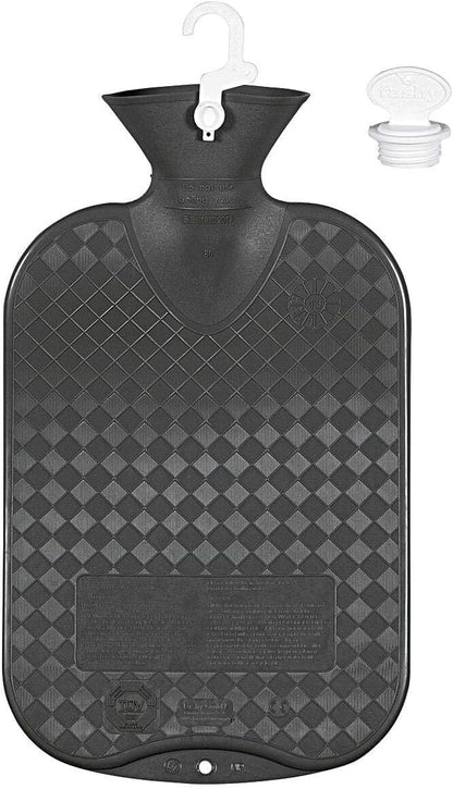 FASHY bouillotte à eau en caoutchouc 2 litres 20 x 32 cm
