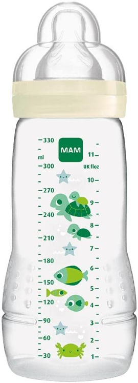 MAM Easy Active butelka 330 ml 4 m+ smoczek 3
