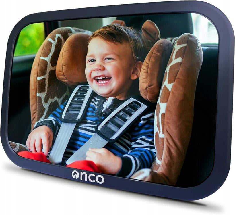 ONCO miroir de voiture pour surveiller bébé 17,5 x 24,5 cm