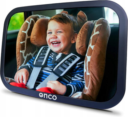 ONCO miroir de voiture pour surveiller bébé 17,5 x 24,5 cm
