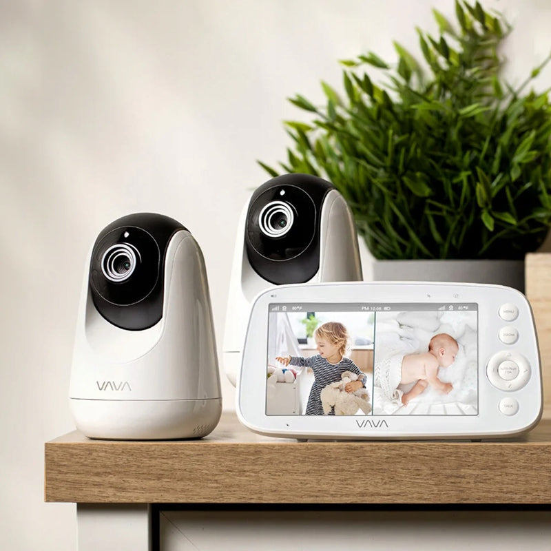 VAVA VA-IH009 babyphone électronique 5" + 2 caméras télécommandées