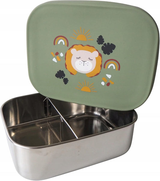 KIKADU boîte à déjeuner en acier inoxydable 900 ml LION