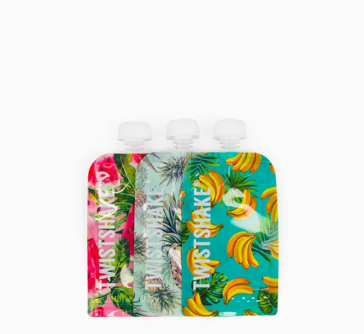 Twistshake Squeeze Bags saszetki wielorazowe 220 ml x3