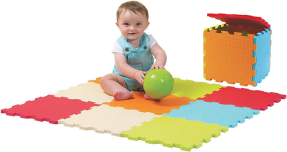 LUDI faltbare SENSORISCHE Puzzlematte 90x90 – Produktfoto 5