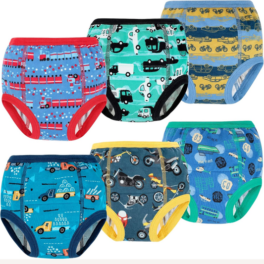 FLYISH DIRECT culottes d'entraînement 4T x6pcs