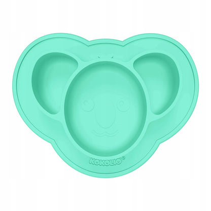 KOKOLIO tapis assiette 3 COMPARTIMENTS antidérapant