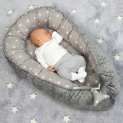 TOTSY BABY kokon niemowlęcy gniazdo 90 x 50 minky