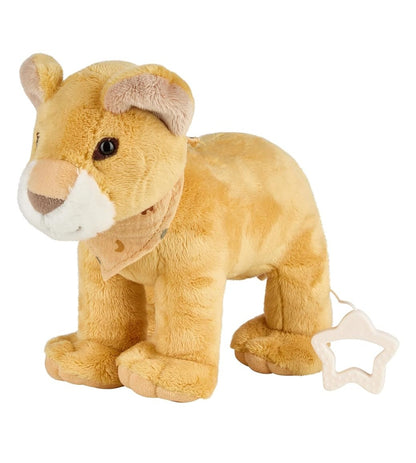 STERNTALER Lion Leo, peluche musicale « Piaskowy Dziadku », 24 cm