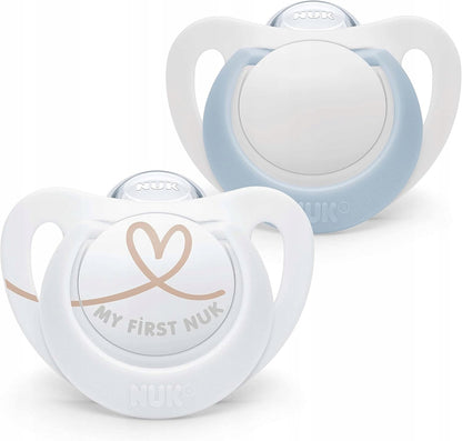 NUK STAR sucette apaisante x2 0-6 mois